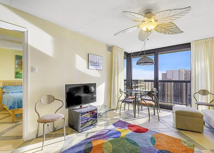 Bright With Balcony Views Pool Game Tennis Court & Ac * Ocean City