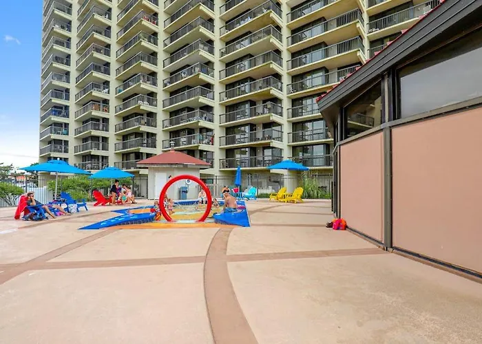 Bright With Balcony Views Pool Game Tennis Court & Ac Ocean City